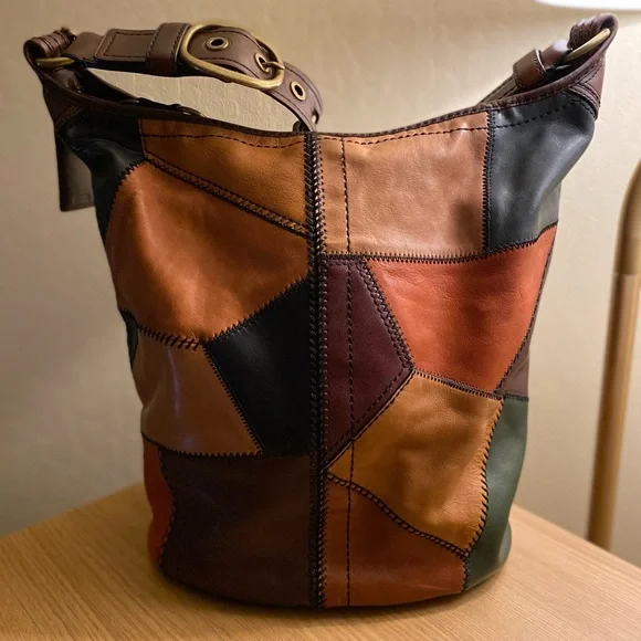 Coach 11465 - Bleeker Patchwork Large Duffle Sac - Picture 3 of 15